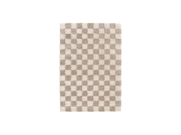 Damian - Tapis Poils Longs - Motifs Damier