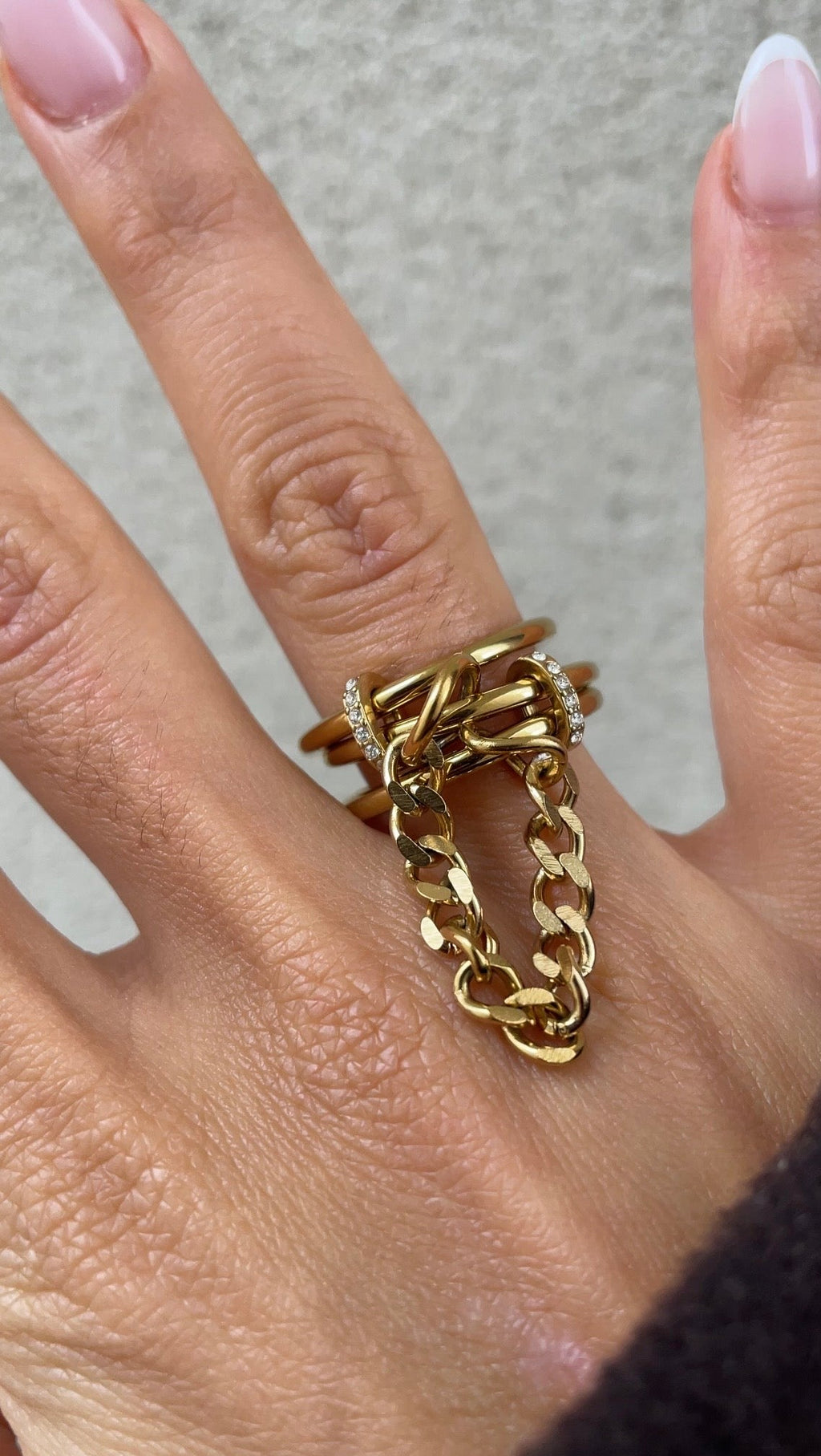 Bague Grunge Couture