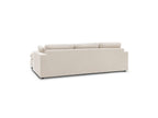 Belair - Canapé D'Angle Fixe Réversible Compact - Tissu