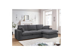 Belair - Canapé D'Angle Fixe Réversible Compact - Tissu