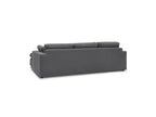 Belair - Canapé D'Angle Fixe Réversible Compact - Tissu