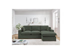 Belair - Canapé D'Angle Fixe Réversible Compact - Tissu