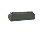 Belair - Canapé D'Angle Fixe Réversible Compact - Tissu