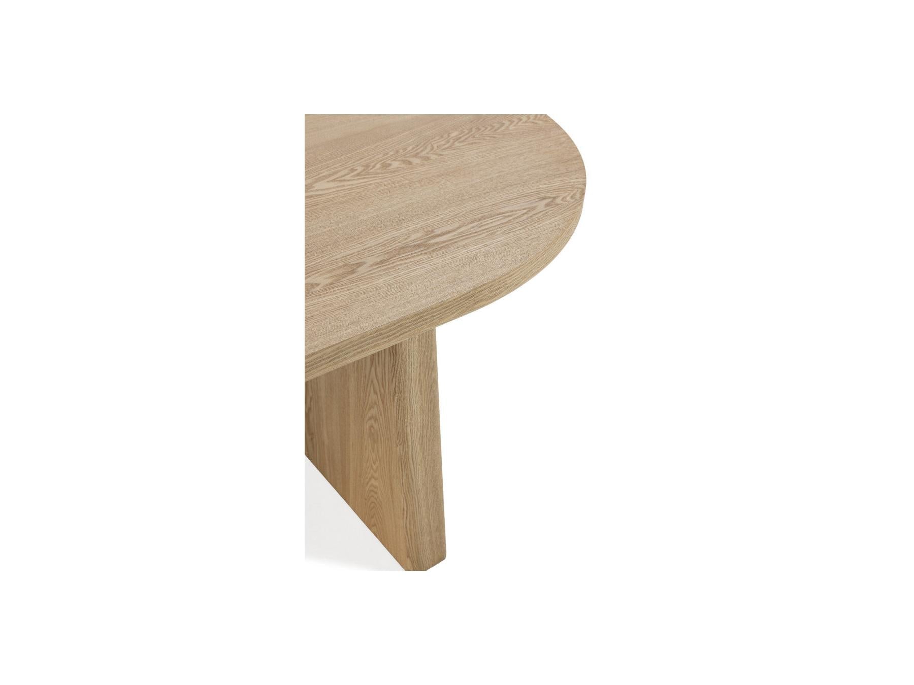 Pablo - Ensemble Avec Table À Manger Ovale Placage Noyer + Chaises Tanya Tissu Texturé - Lot De 6 Chaises