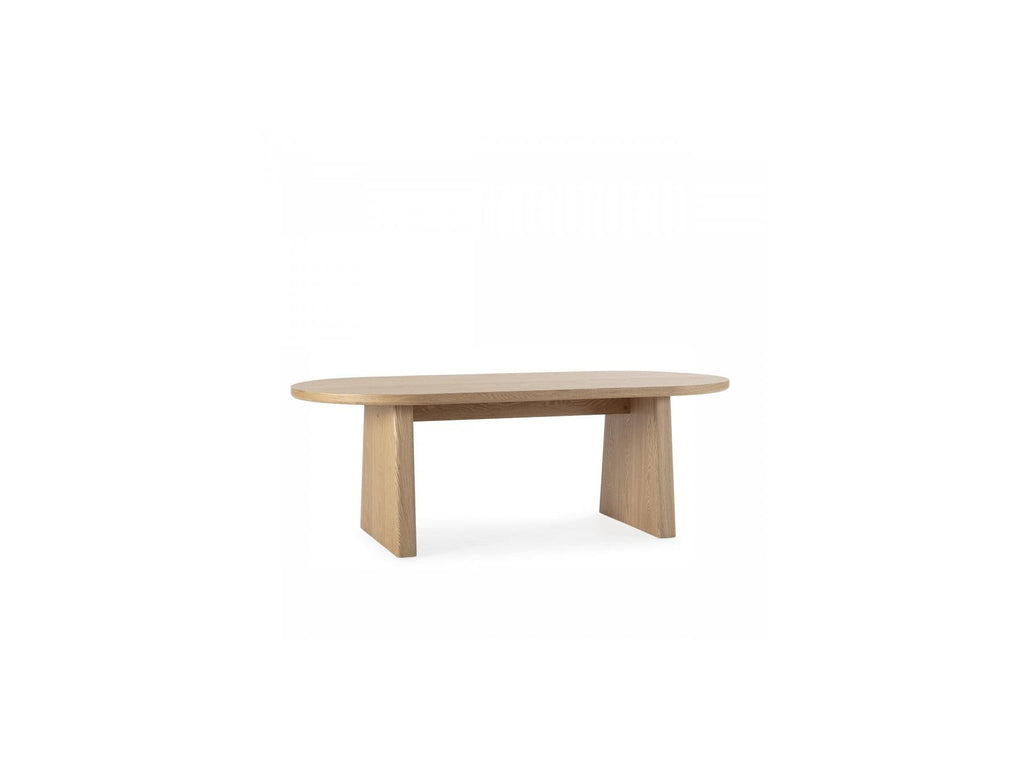 Pablo - Ensemble Avec Table À Manger Ovale Placage Noyer + Chaises Tanya Tissu Texturé - Lot De 6 Chaises