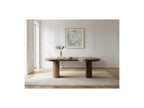 Prado - Table À Manger Ronde Extensible 110 À 210 Cm - Placage Chêne Massif