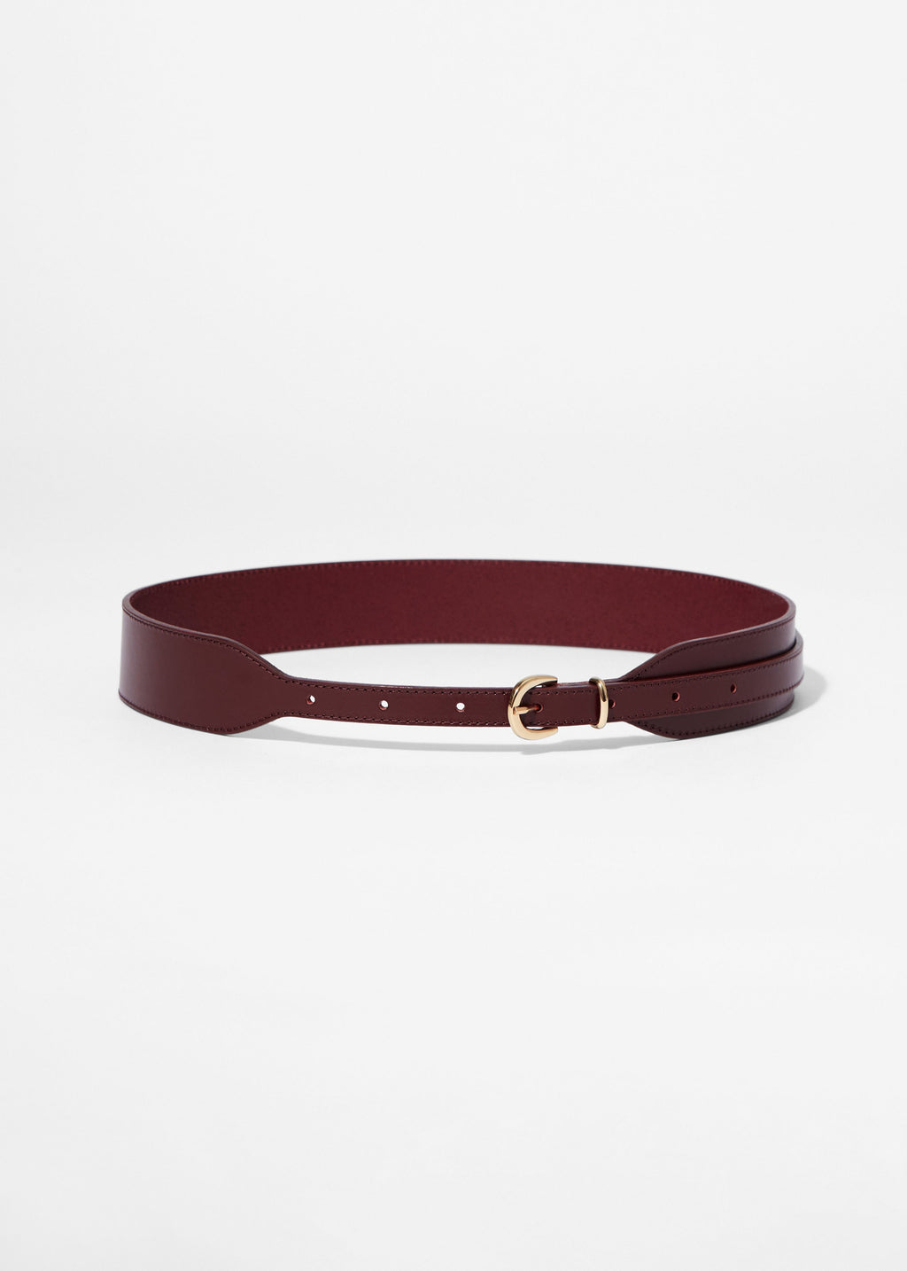 Ceinture Caleb Taille Mi-Haute - Rouge