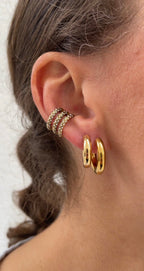Earcuff Trio Gems