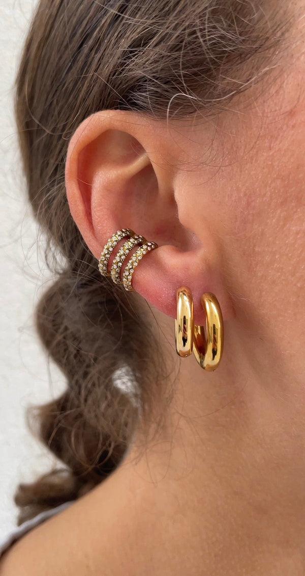 Earcuff Trio Gems