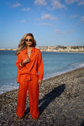 Chemise Fluide Kloé - Orange