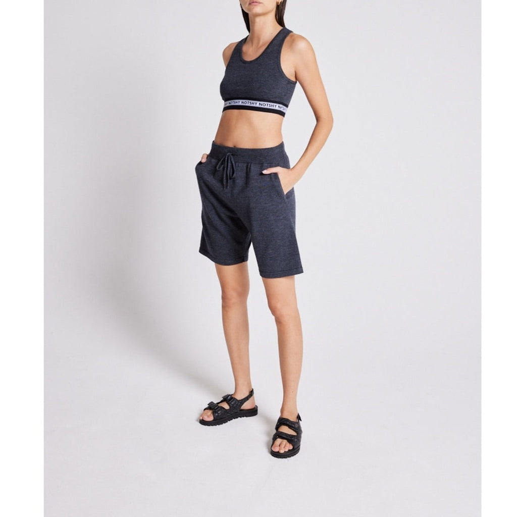 Notshy - Short Laine Ali - Charcoal Fume