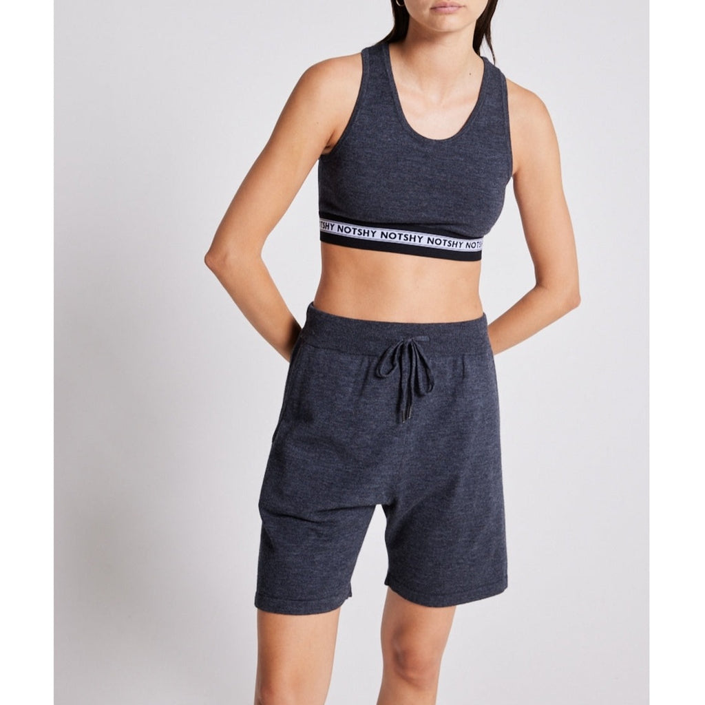 Notshy - Short Laine Ali - Charcoal Fume