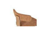 Pablo - Ensemble Avec Table À Manger Ovale Placage Noyer + Chaises Tanya Tissu Texturé - Lot De 6 Chaises