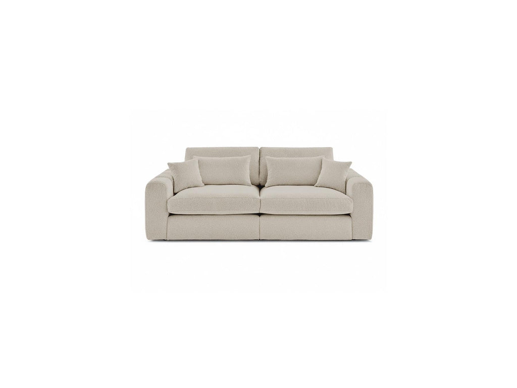 Belmont - Canapé Droit Fixe 2 Places - Tissu Bouclette