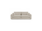 Belmont - Canapé Droit Fixe 3 Places - Tissu Bouclette