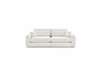Belmont - Canapé Droit Fixe 3 Places - Tissu Bouclette