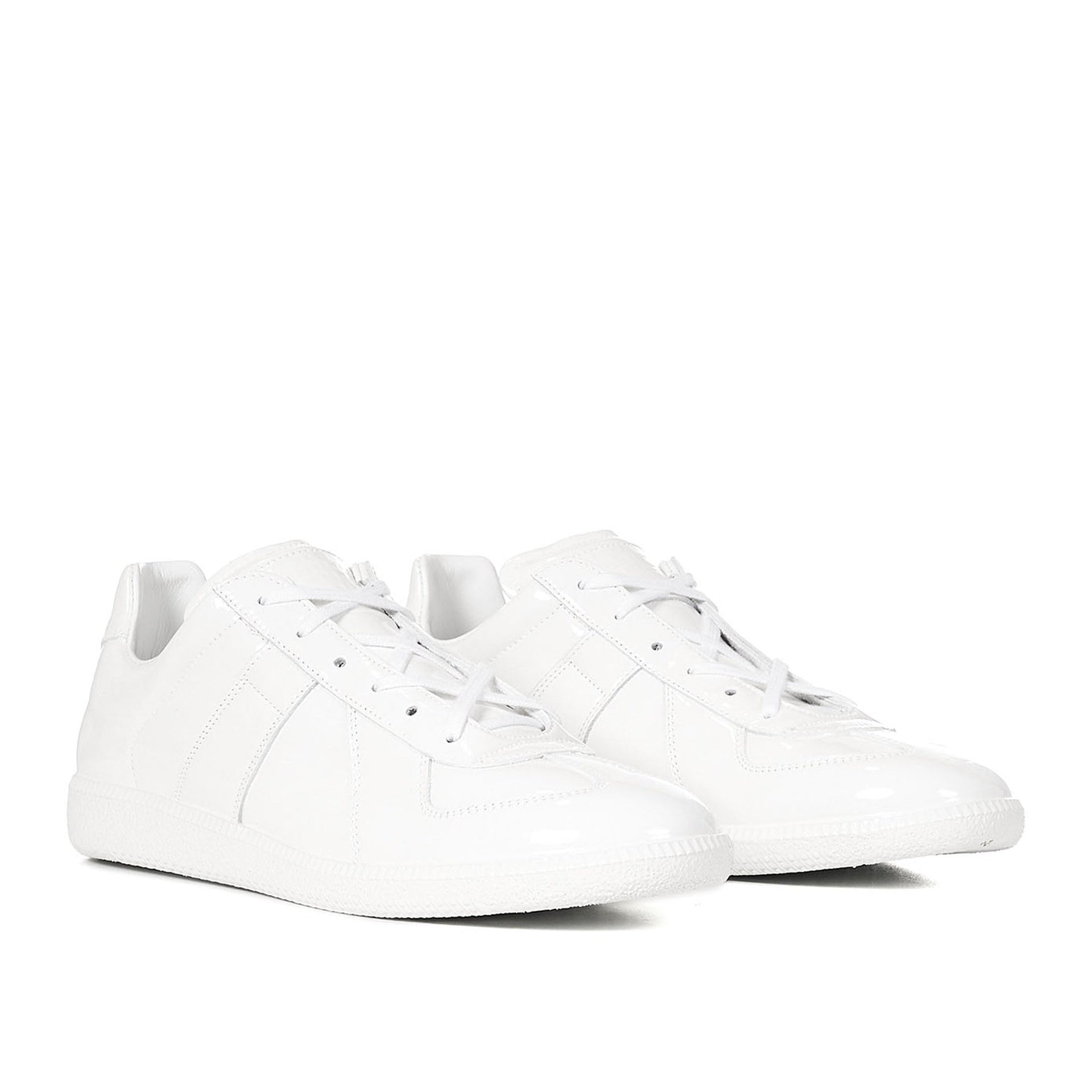 Baskets Maison Margiela Leather - White - Femme