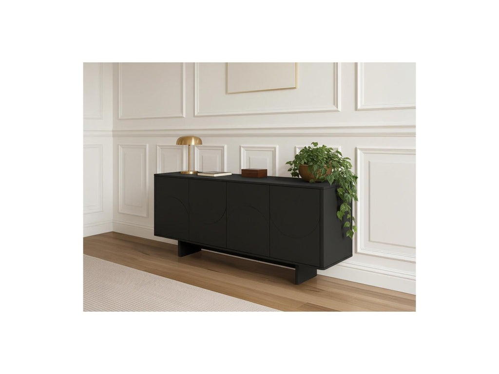 Esteban - Buffet 4 Portes - Formes Géométriques