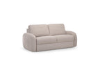 Kenan - Canapé Droit Convertible - Ouverture Express Tissu Bouclette