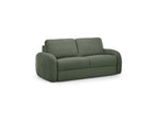 Kenan - Canapé Droit Convertible - Ouverture Express Tissu Bouclette
