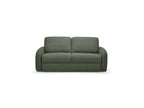 Kenan - Canapé Droit Convertible - Ouverture Express Tissu Bouclette