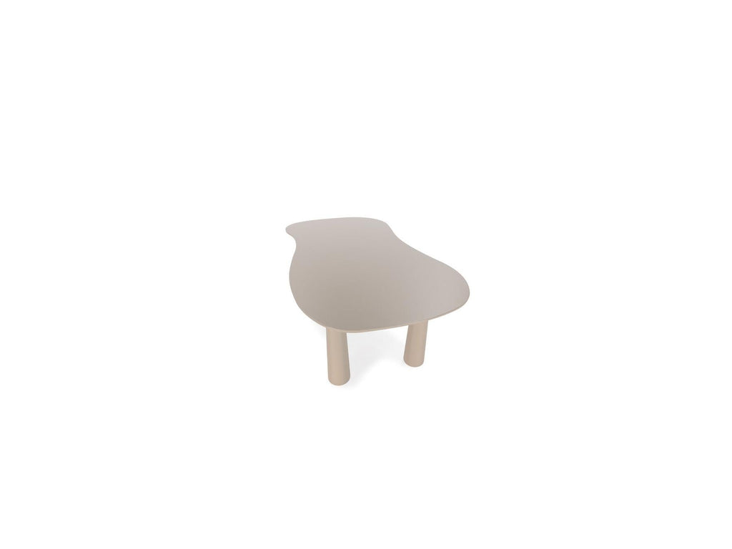 Sasha - Table À Manger Ovale - Beige