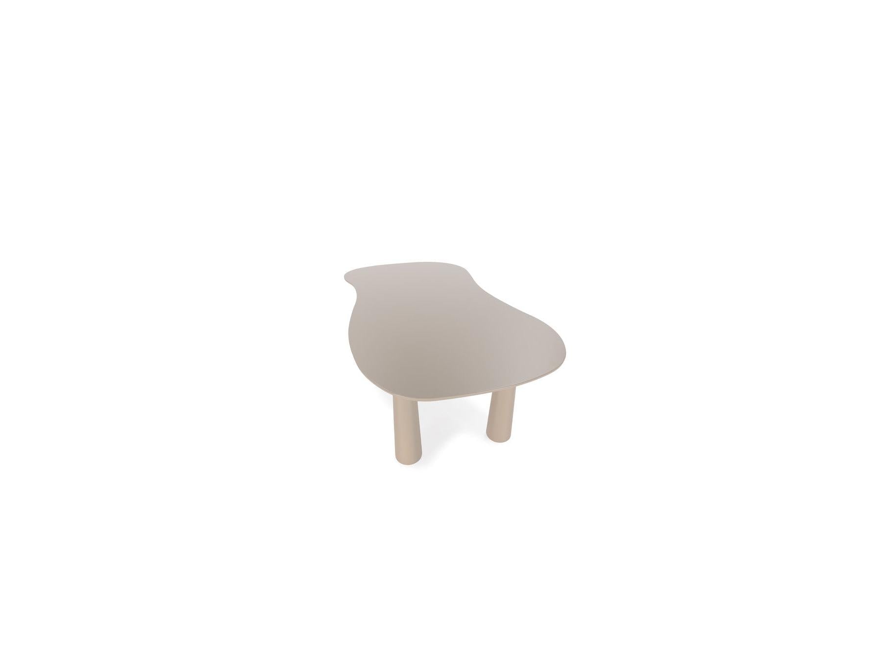 Sasha - Table À Manger Ovale - Beige