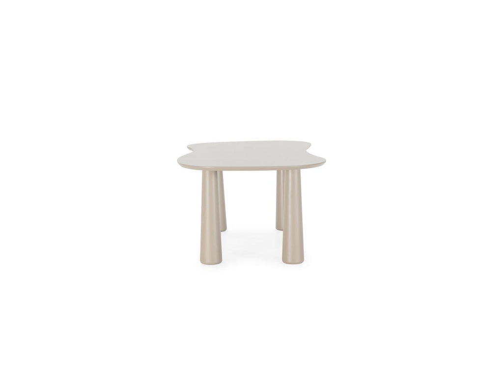 Sasha - Table À Manger Ovale - Beige