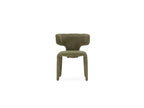 Sasha - Ensemble - Avec Table À Manger Ovale Beige + Chaises Mila Tissu Texturé - Lot De 4 Chaises