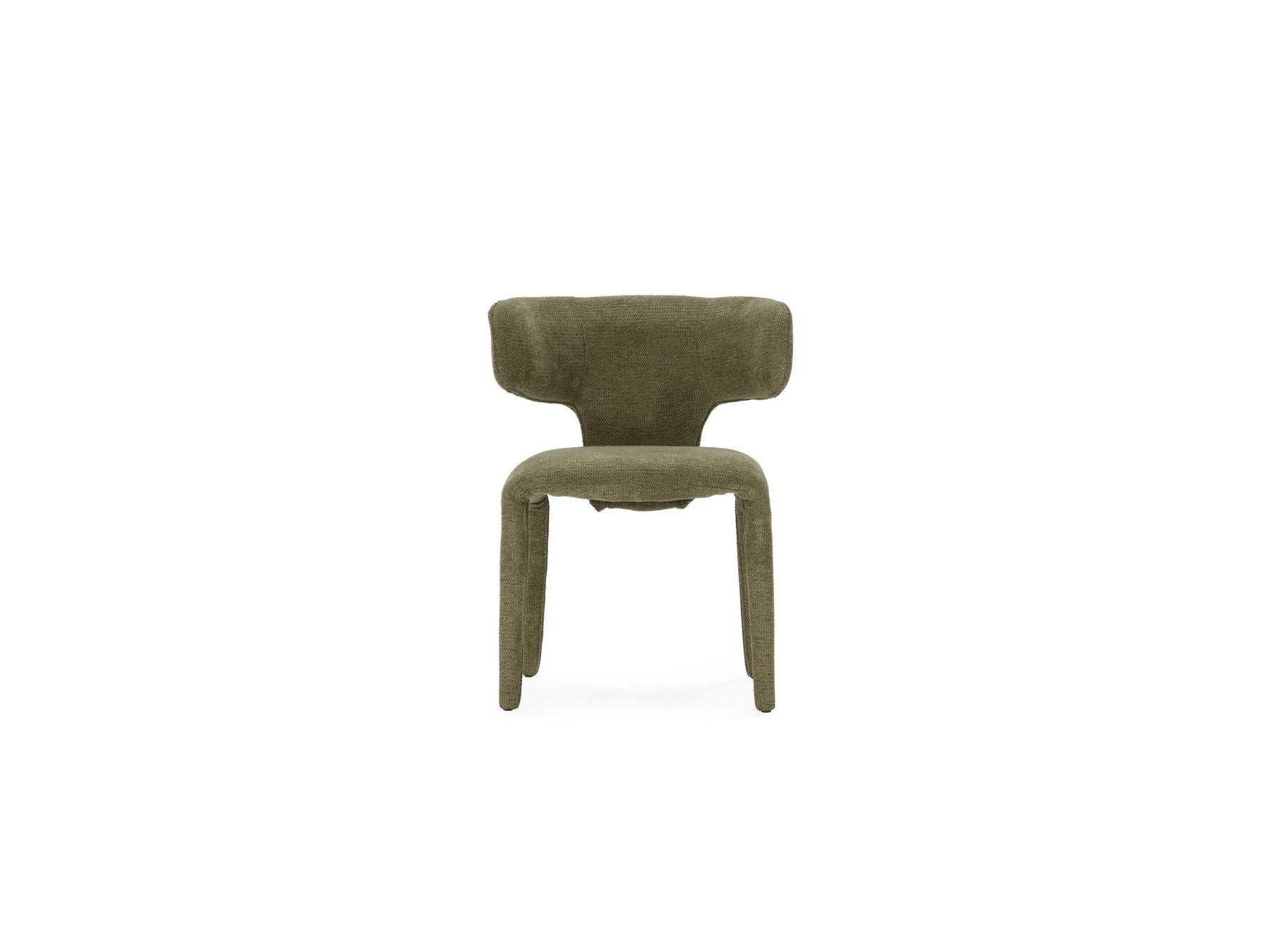 Sasha - Ensemble - Avec Table À Manger Ovale Beige + Chaises Mila Tissu Texturé - Lot De 4 Chaises