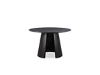 Gaston - Table À Manger Ronde - Placage Chêne