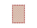 Myrlie - Tapis Poils Ras Myrlie Motif Damier - Rose