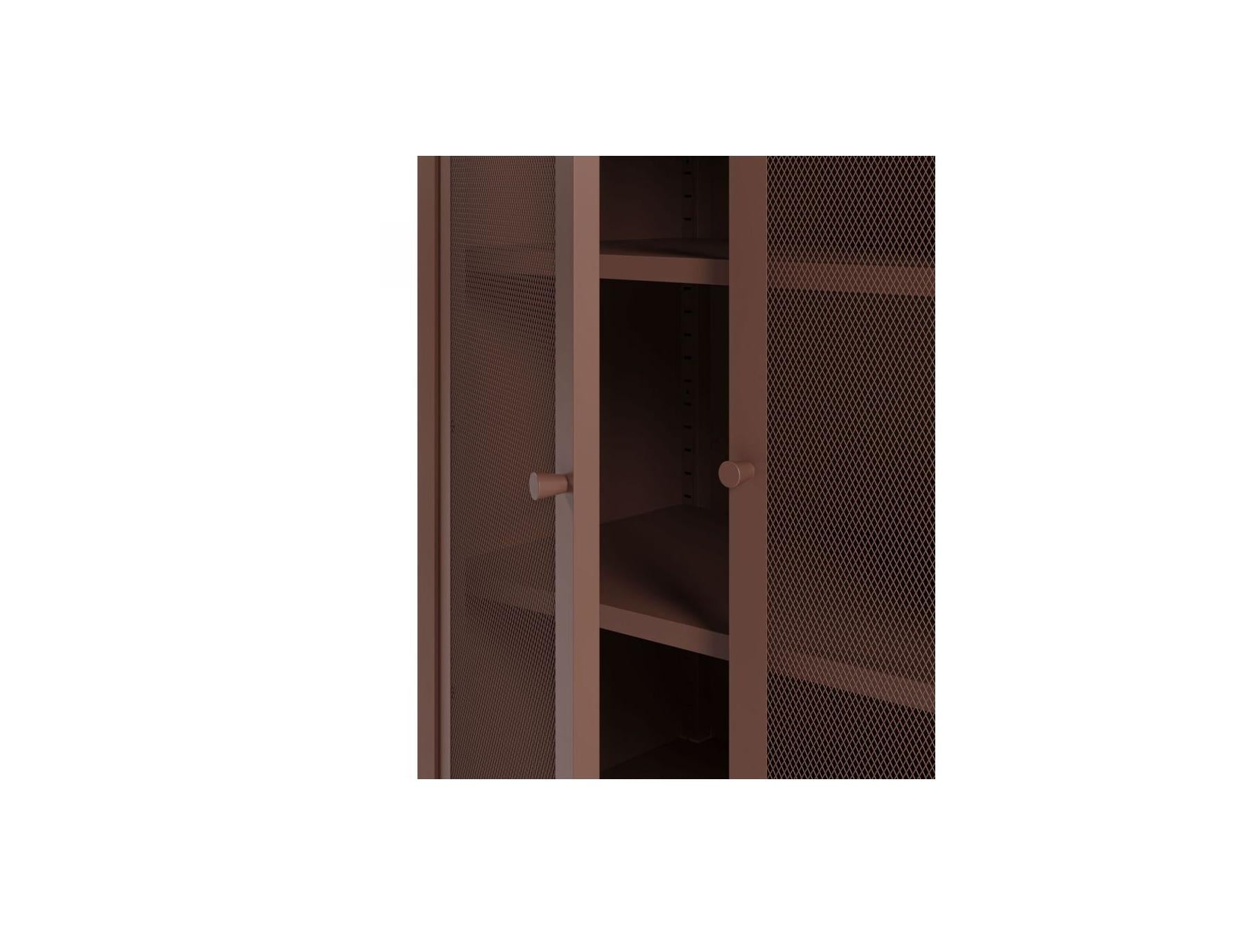 Clara - Buffet Haut 2 Portes - Métal Édition Limitée