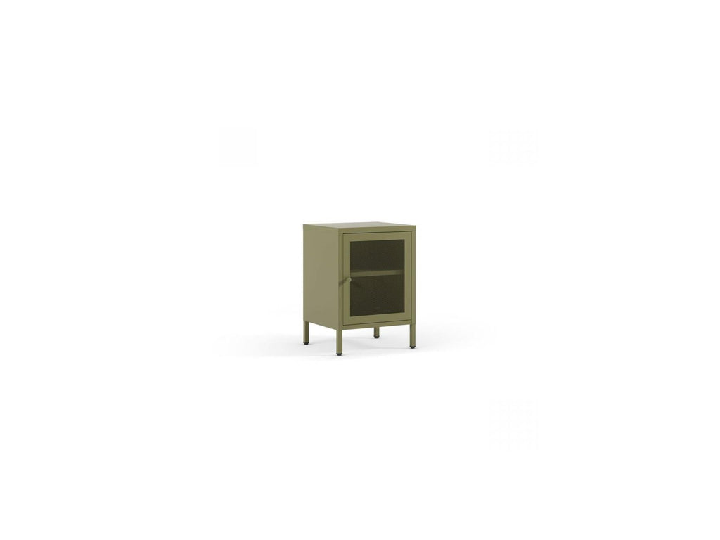 Clara - Table De Chevet 1 Porte - Métal Édition Limitée
