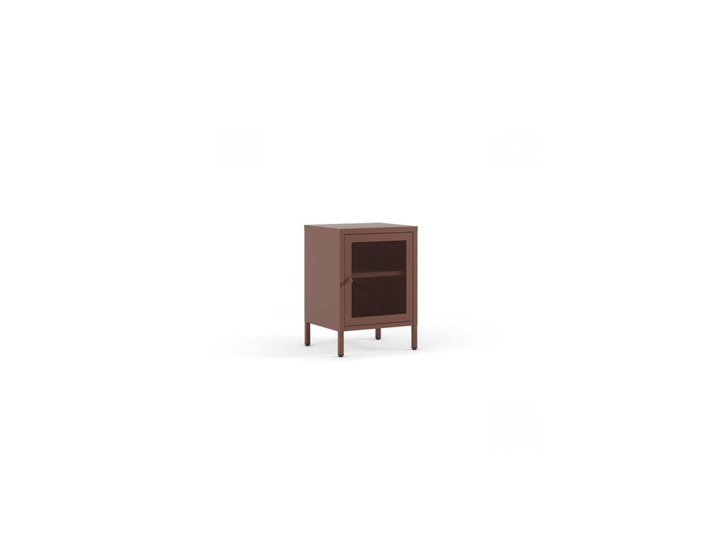 Clara - Table De Chevet 1 Porte - Métal Édition Limitée