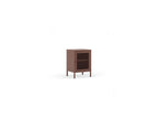 Clara - Table De Chevet 1 Porte - Métal Édition Limitée