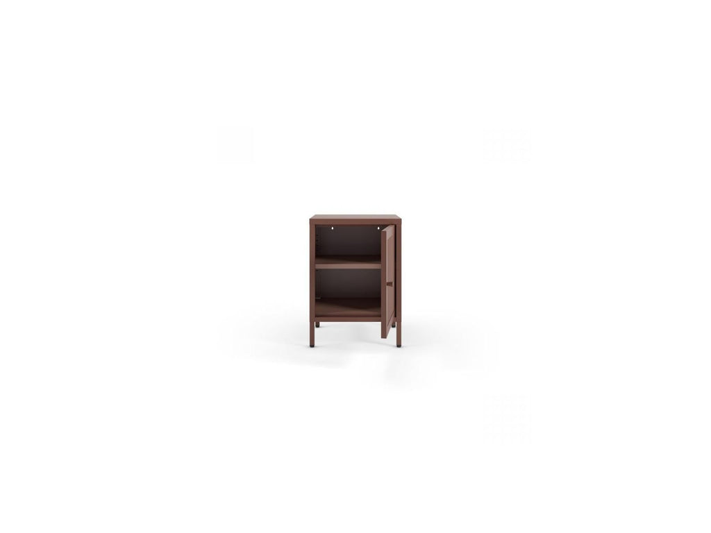 Clara - Table De Chevet 1 Porte - Métal Édition Limitée