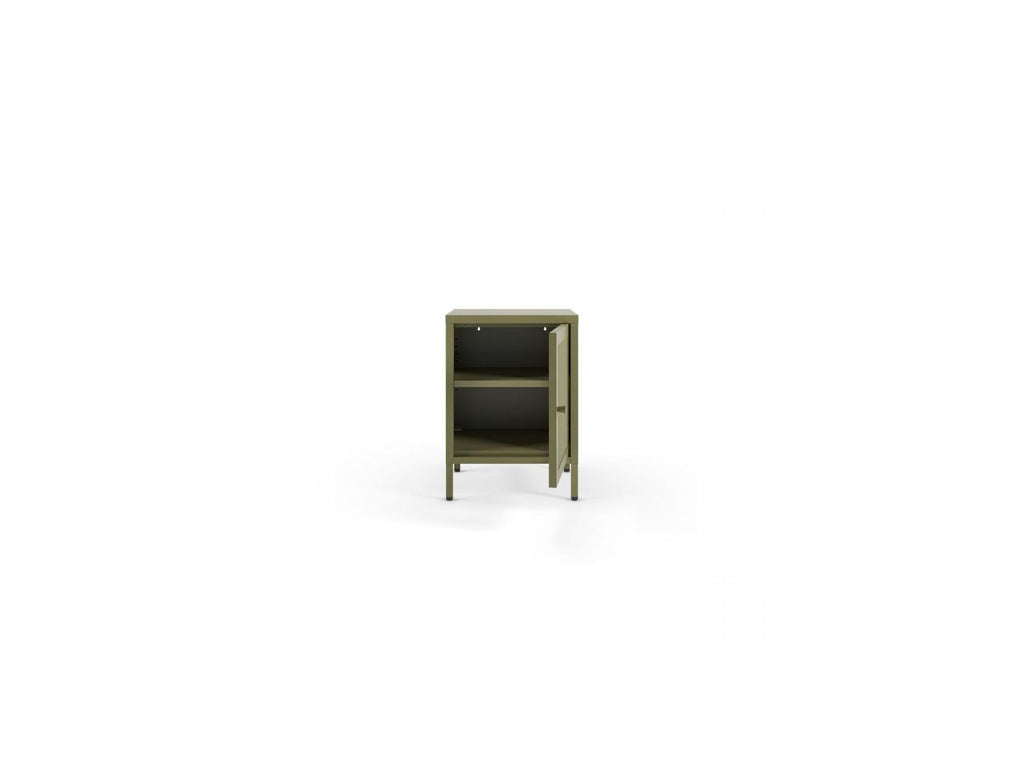 Clara - Table De Chevet 1 Porte - Métal Édition Limitée