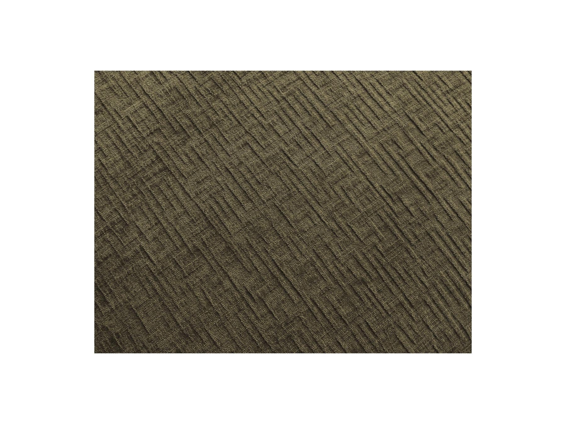 Jana - Canapé D'Angle Fixe Modulable Avec Têtières - Tissu Texturé Avec 2 Chauffeuses, 1 Angle Et 2 Poufs - Réversible