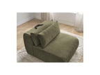 Jana - Chauffeuse 1 Place Avec Têtière Pour Canapé Modulable - Tissu Texturé