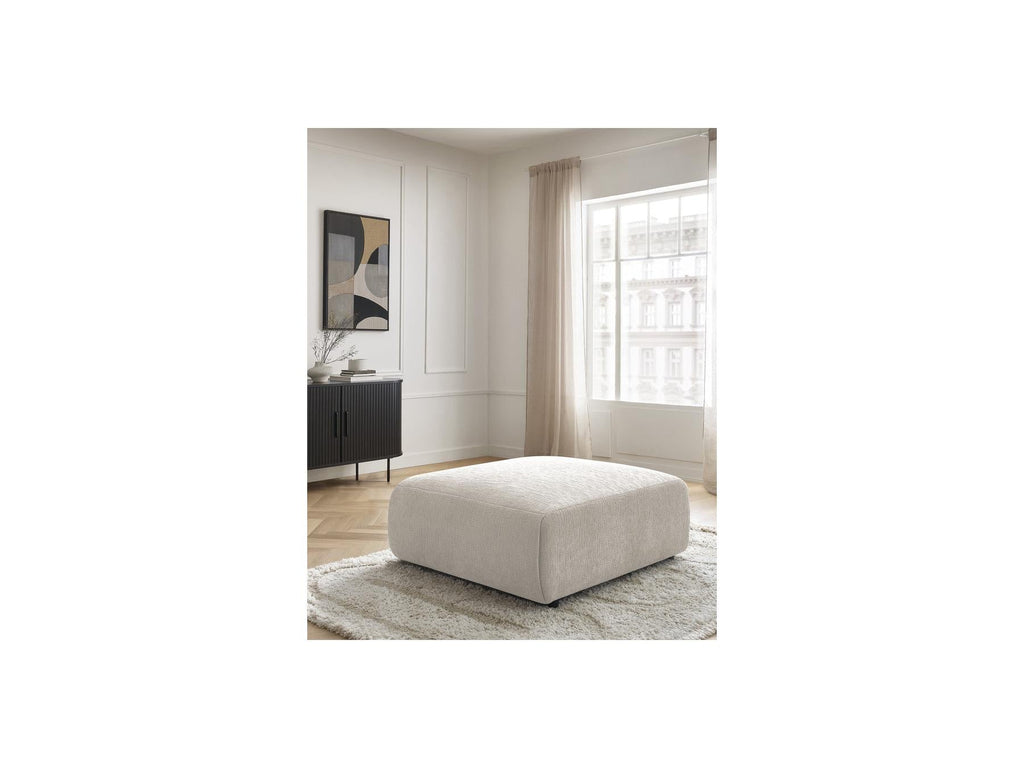 Jana - Pouf Grand - Tissu Texturé