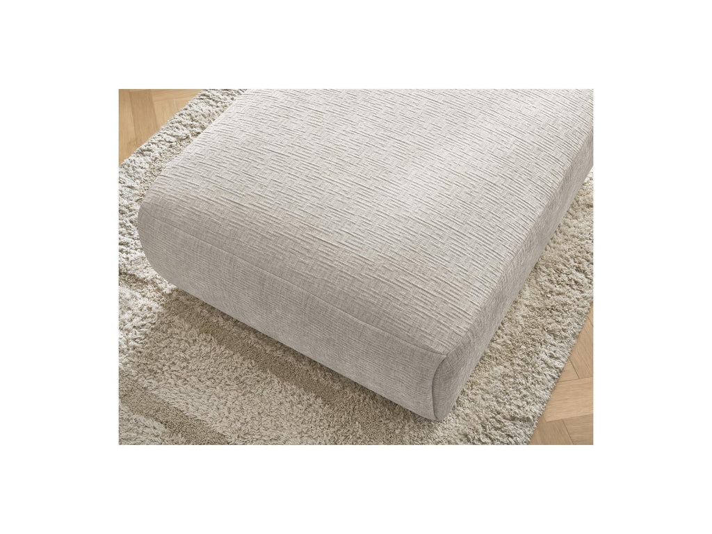 Jana - Pouf Grand - Tissu Texturé