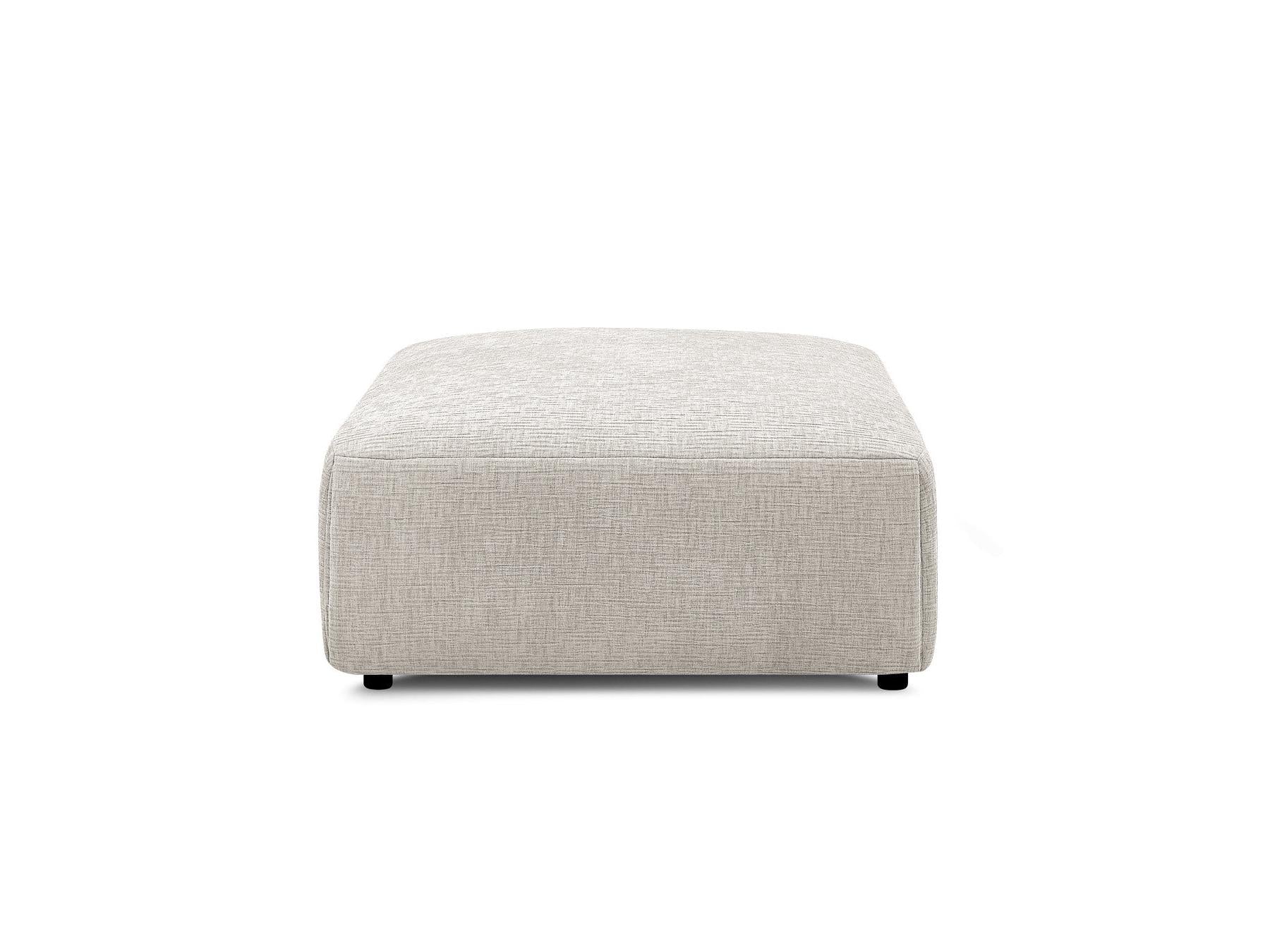 Jana - Pouf Grand - Tissu Texturé