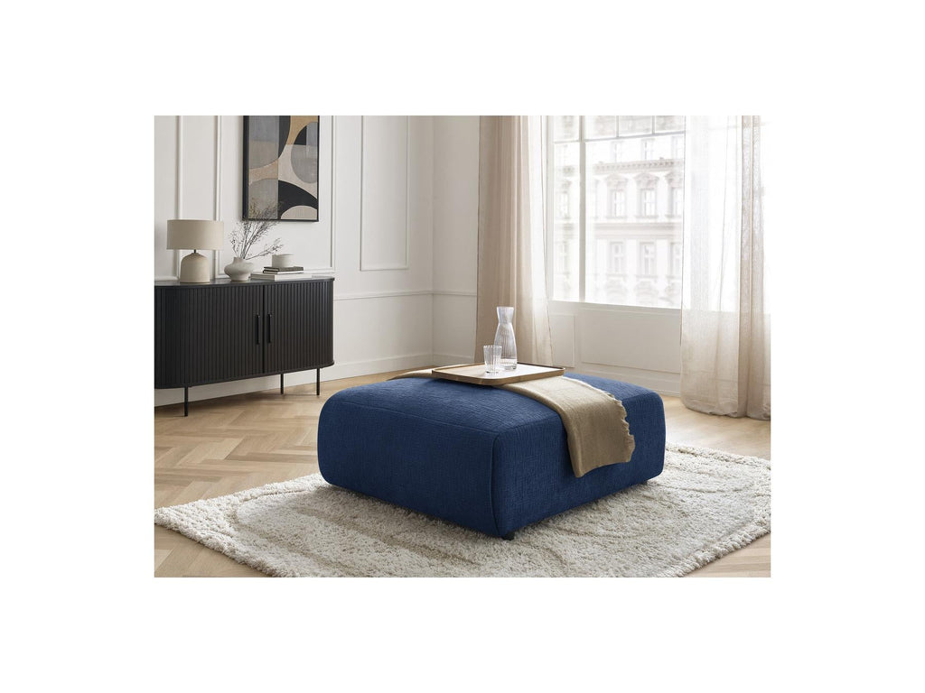 Jana - Pouf Grand - Tissu Texturé