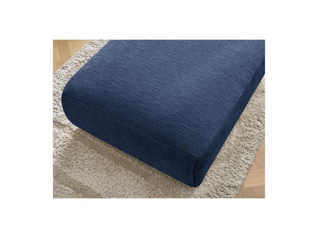 Jana - Pouf Grand - Tissu Texturé