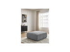 Jana - Pouf Grand - Tissu Texturé