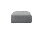Jana - Pouf Grand - Tissu Texturé