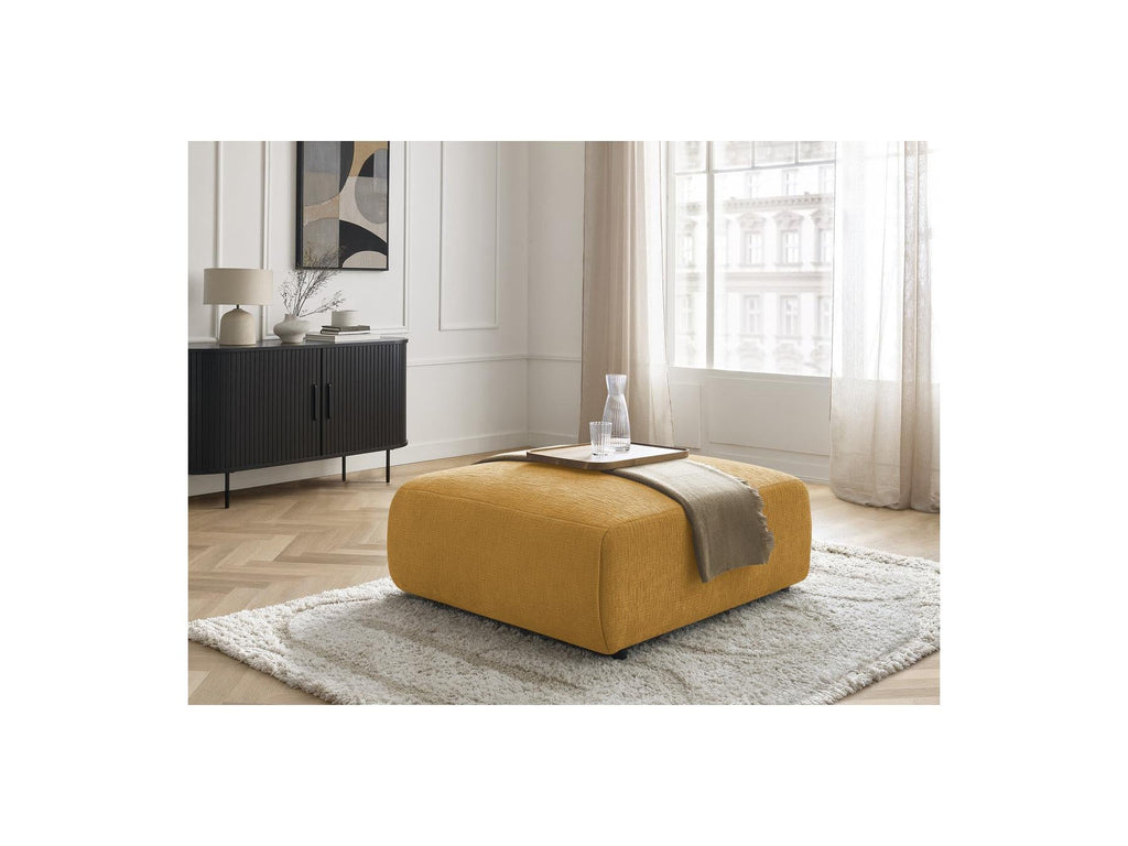 Jana - Pouf Grand - Tissu Texturé