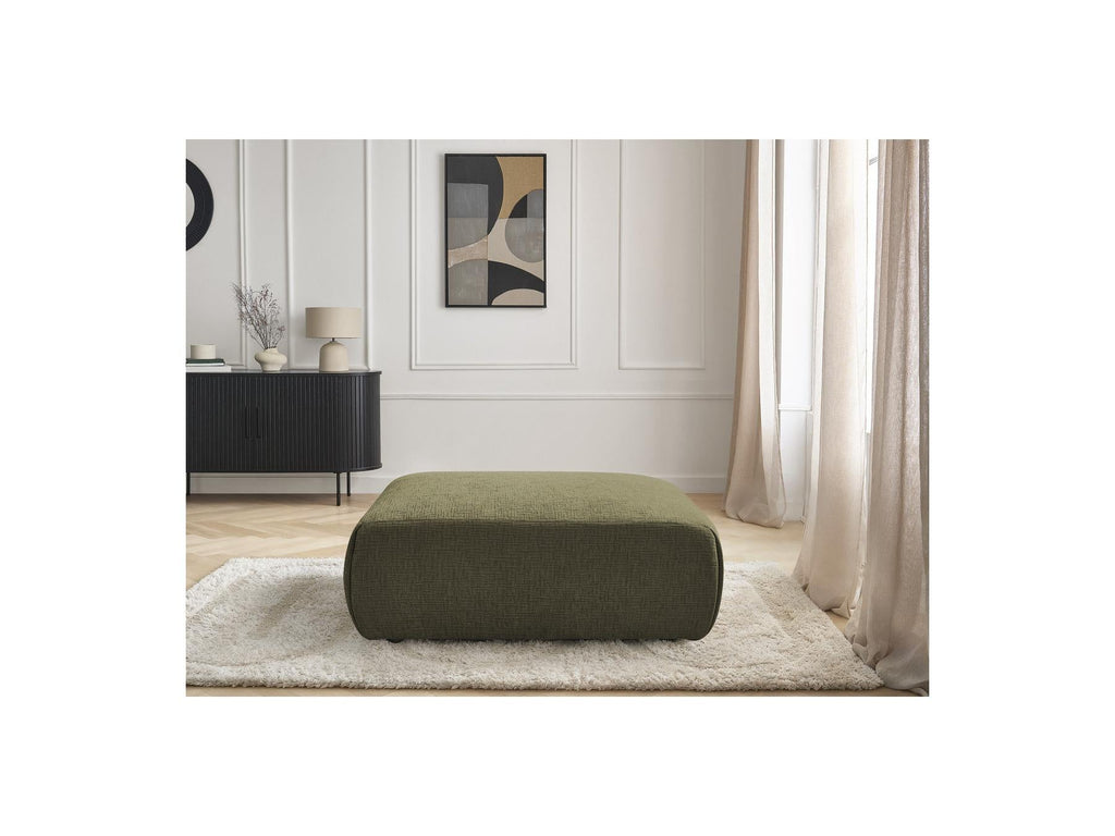Jana - Pouf Grand - Tissu Texturé
