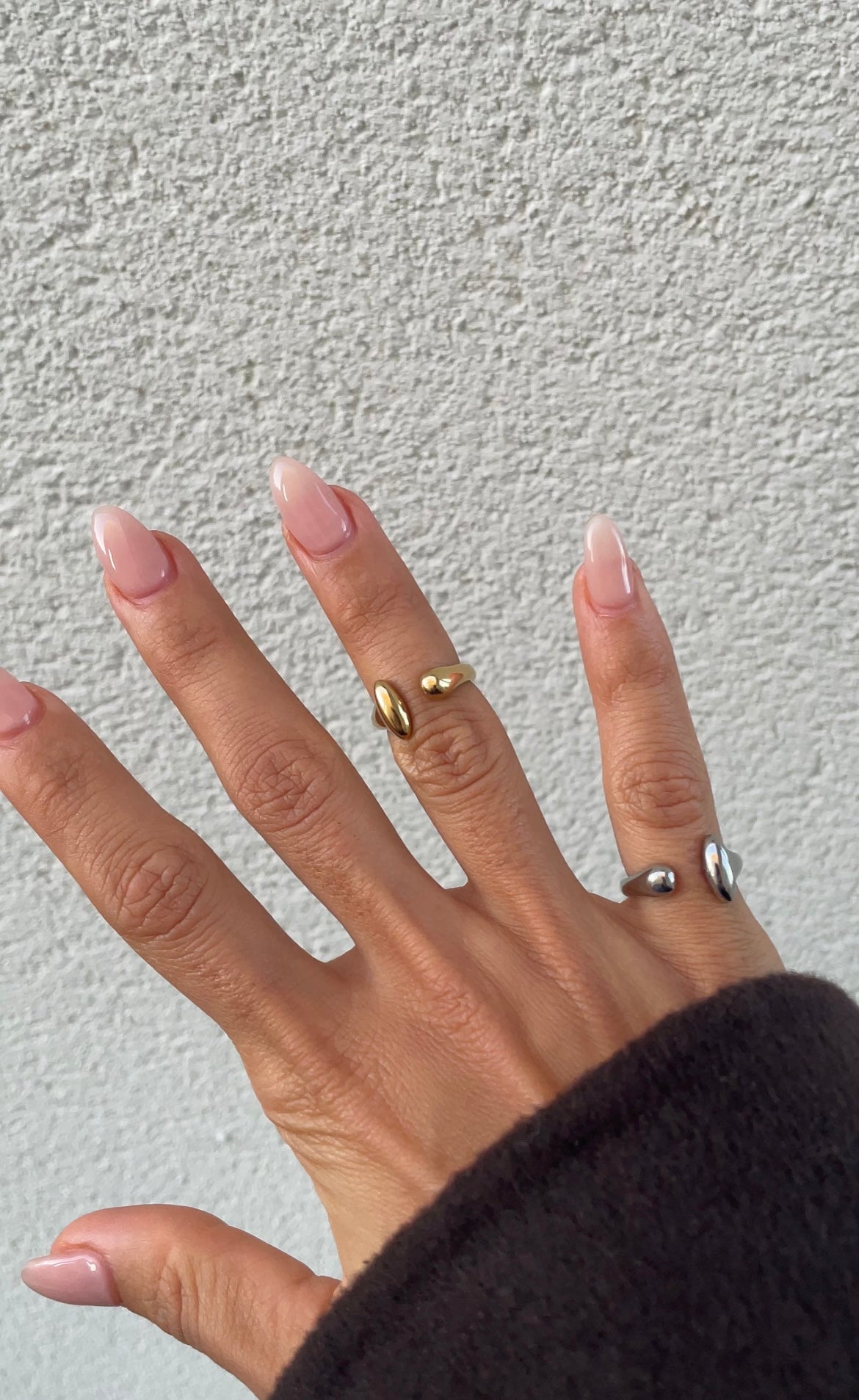 Bague Asymmetric Phalange